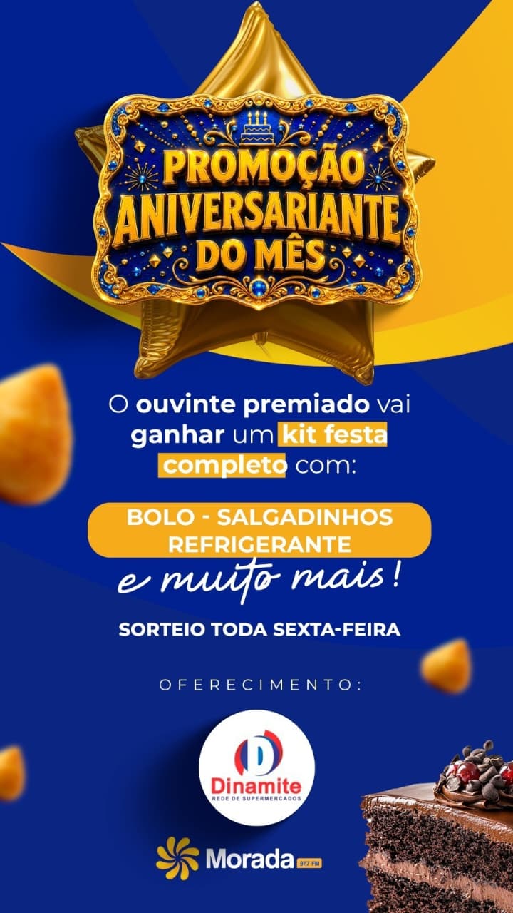 PROMOÇÃO “ANIVERSARIANTE DO MÊS”