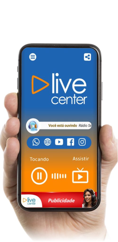 aplicativo rádio tv streaming live