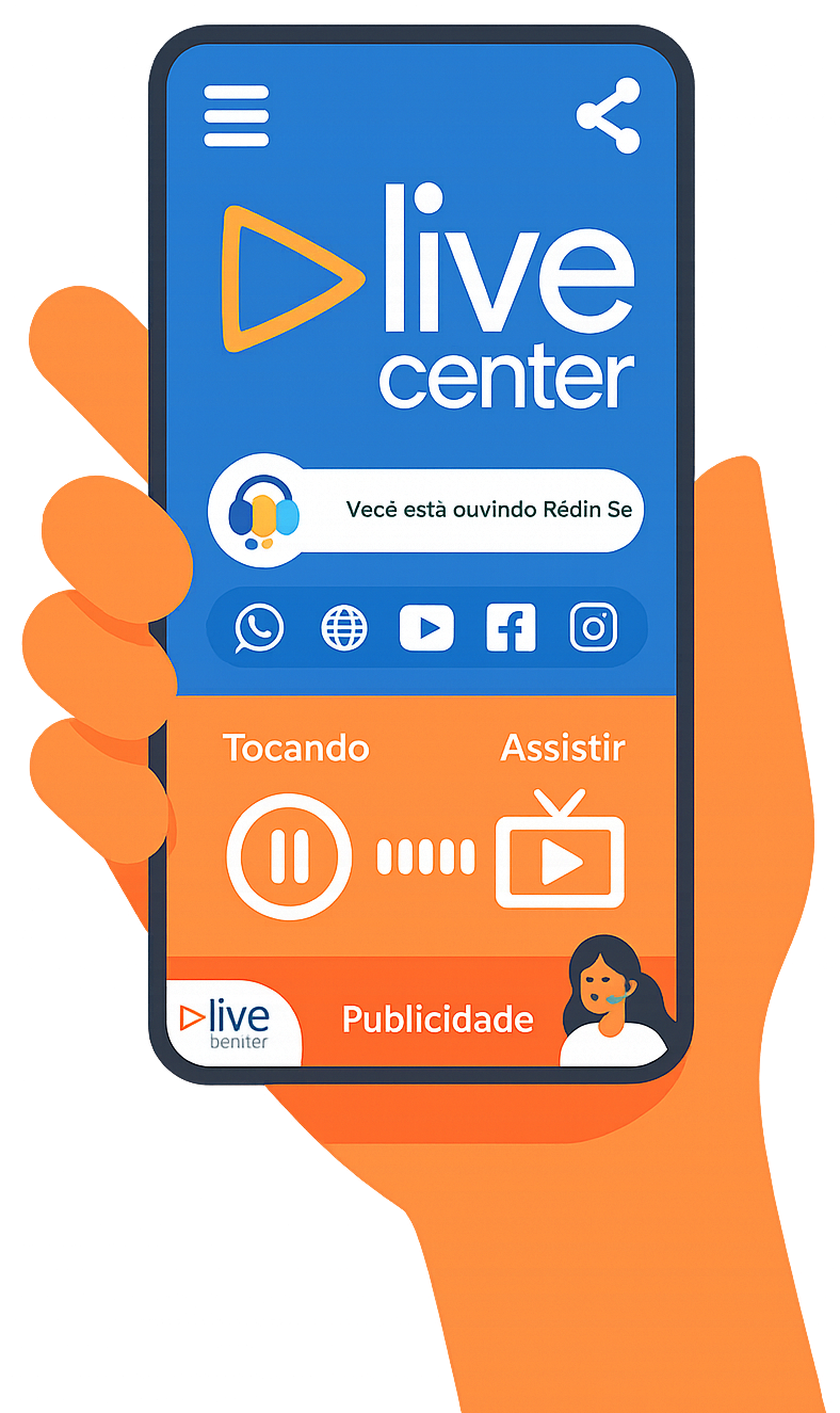 aplicativo live rádio android e ios